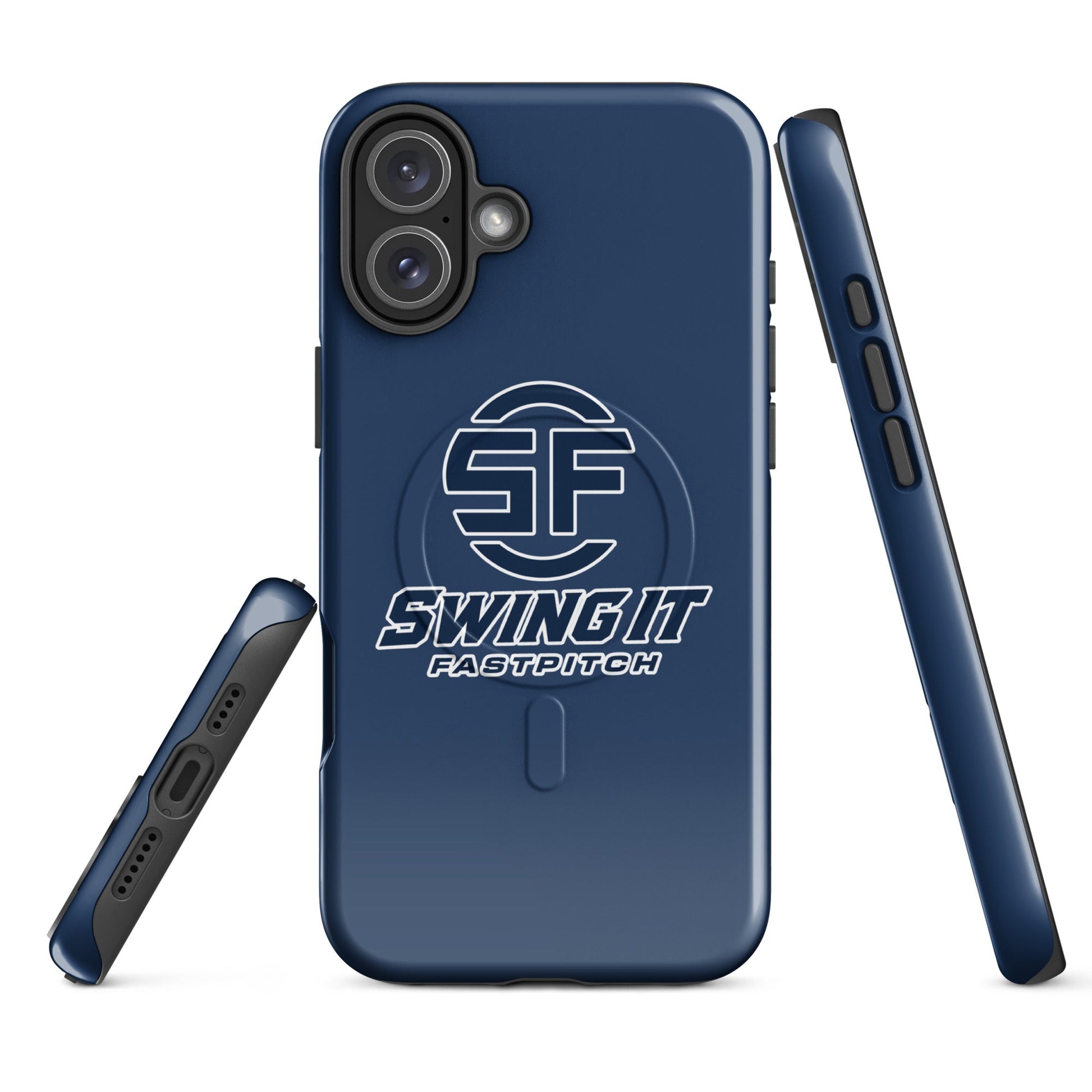 Magsafe Tough Case for iPhone | Swing It Fastpitch | Crest Logo