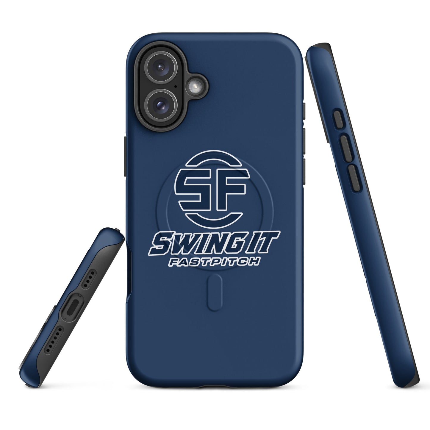 Magsafe Tough Case for iPhone | Swing It Fastpitch | Crest Logo