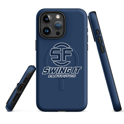 Magsafe Tough Case for iPhone | Swing It Fastpitch | Crest Logo