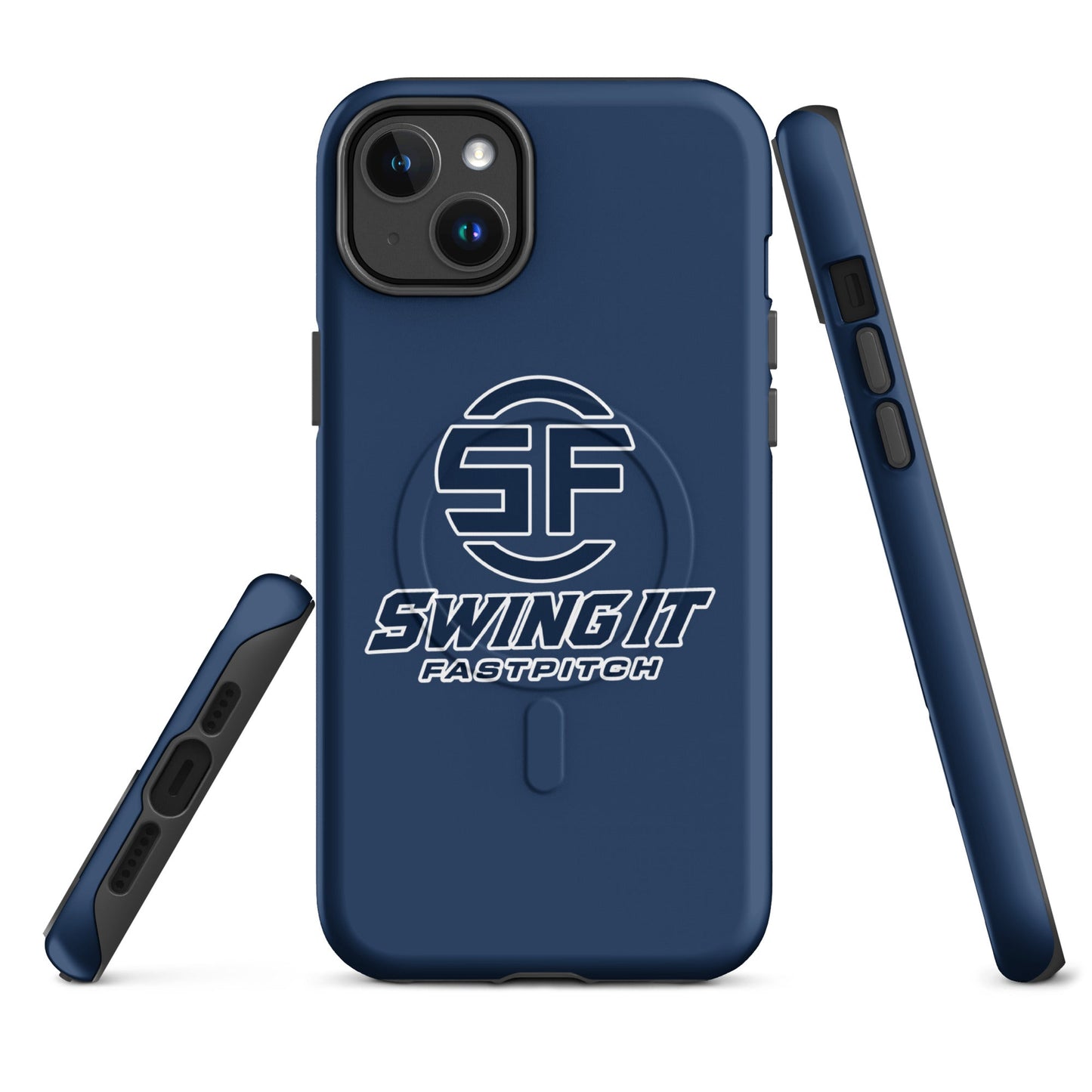 Magsafe Tough Case for iPhone | Swing It Fastpitch | Crest Logo