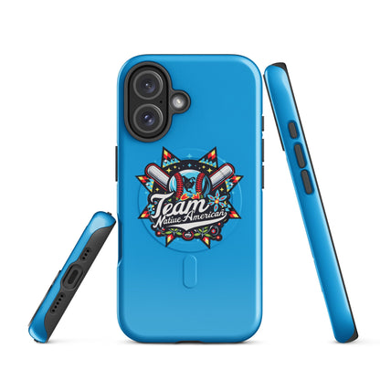 Magsafe Tough Case for iPhone | Team Native American | Tribal Emblem Logo