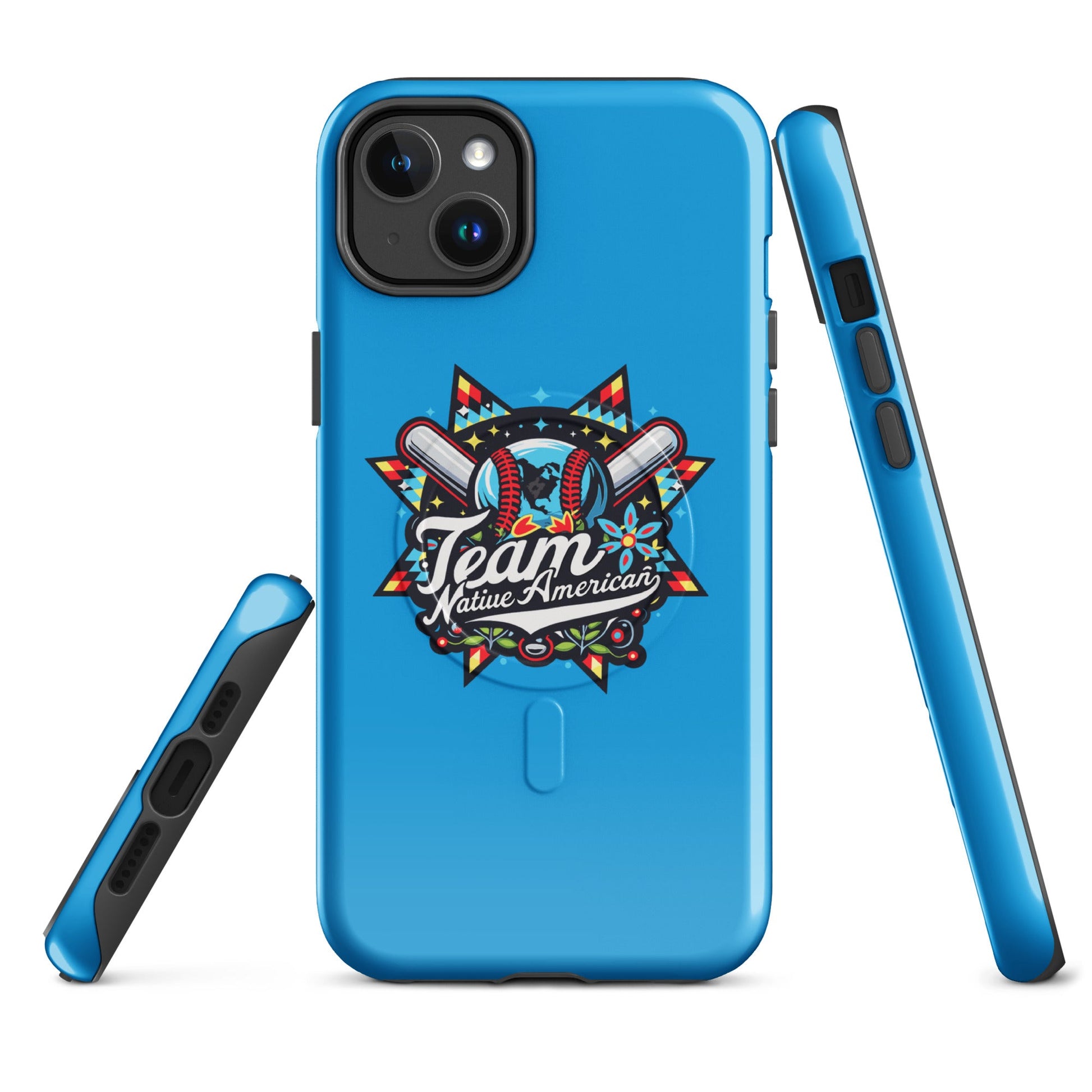 Magsafe Tough Case for iPhone | Team Native American | Tribal Emblem Logo