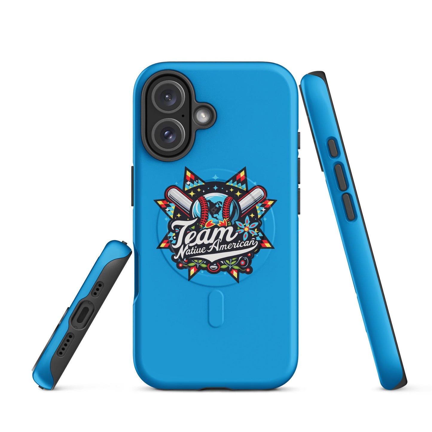 Magsafe Tough Case for iPhone | Team Native American | Tribal Emblem Logo