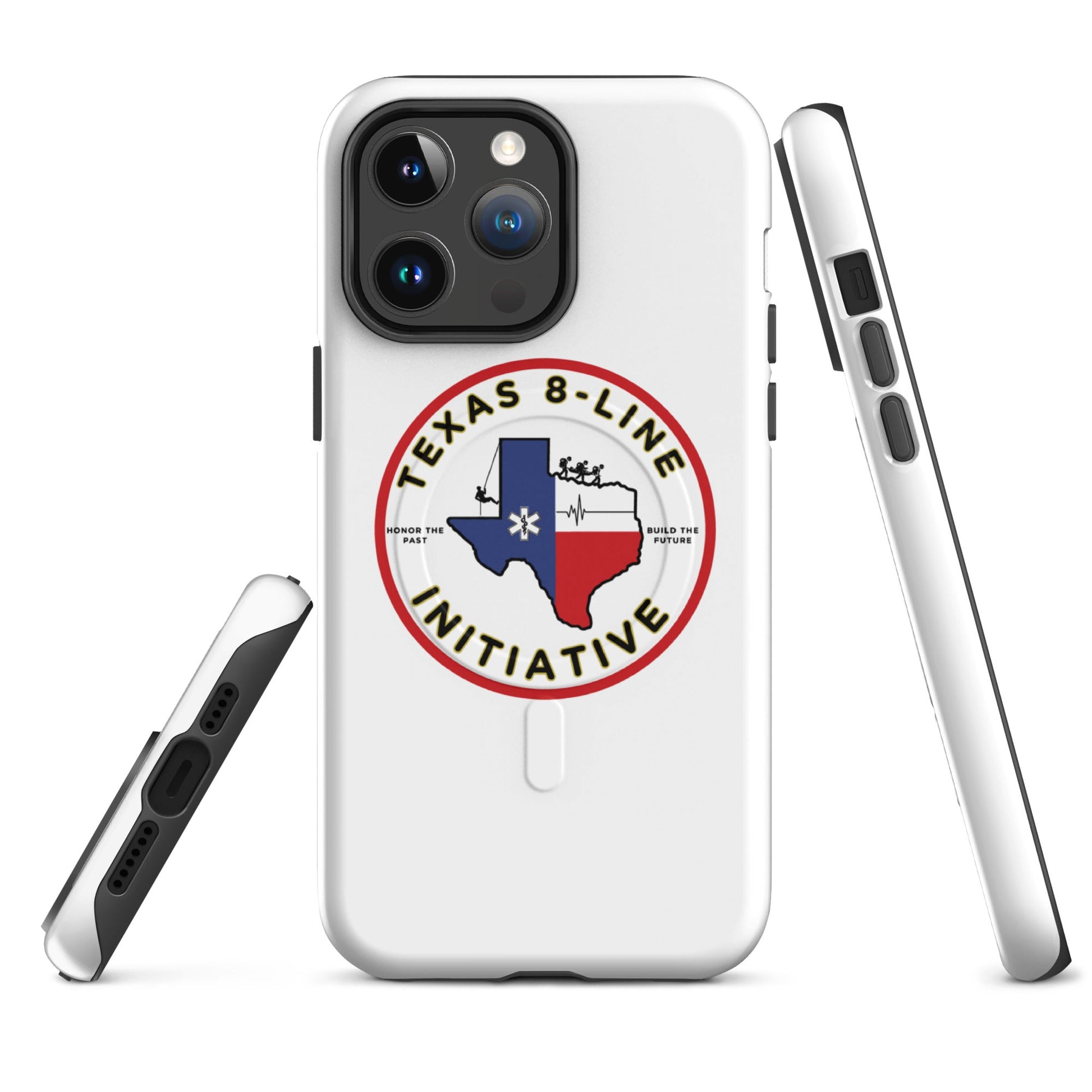 Magsafe Tough Case for iPhone | Texas 8 - Line Initiative | Badge Logo