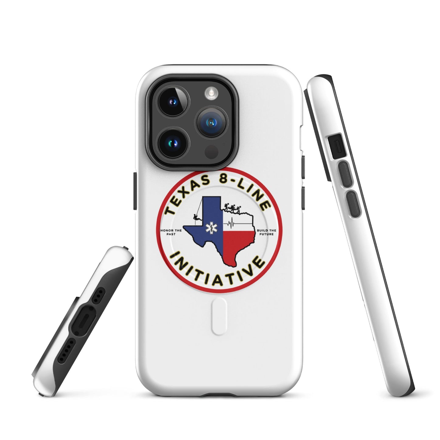 Magsafe Tough Case for iPhone | Texas 8 - Line Initiative | Badge Logo