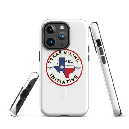 Magsafe Tough Case for iPhone | Texas 8 - Line Initiative | Badge Logo