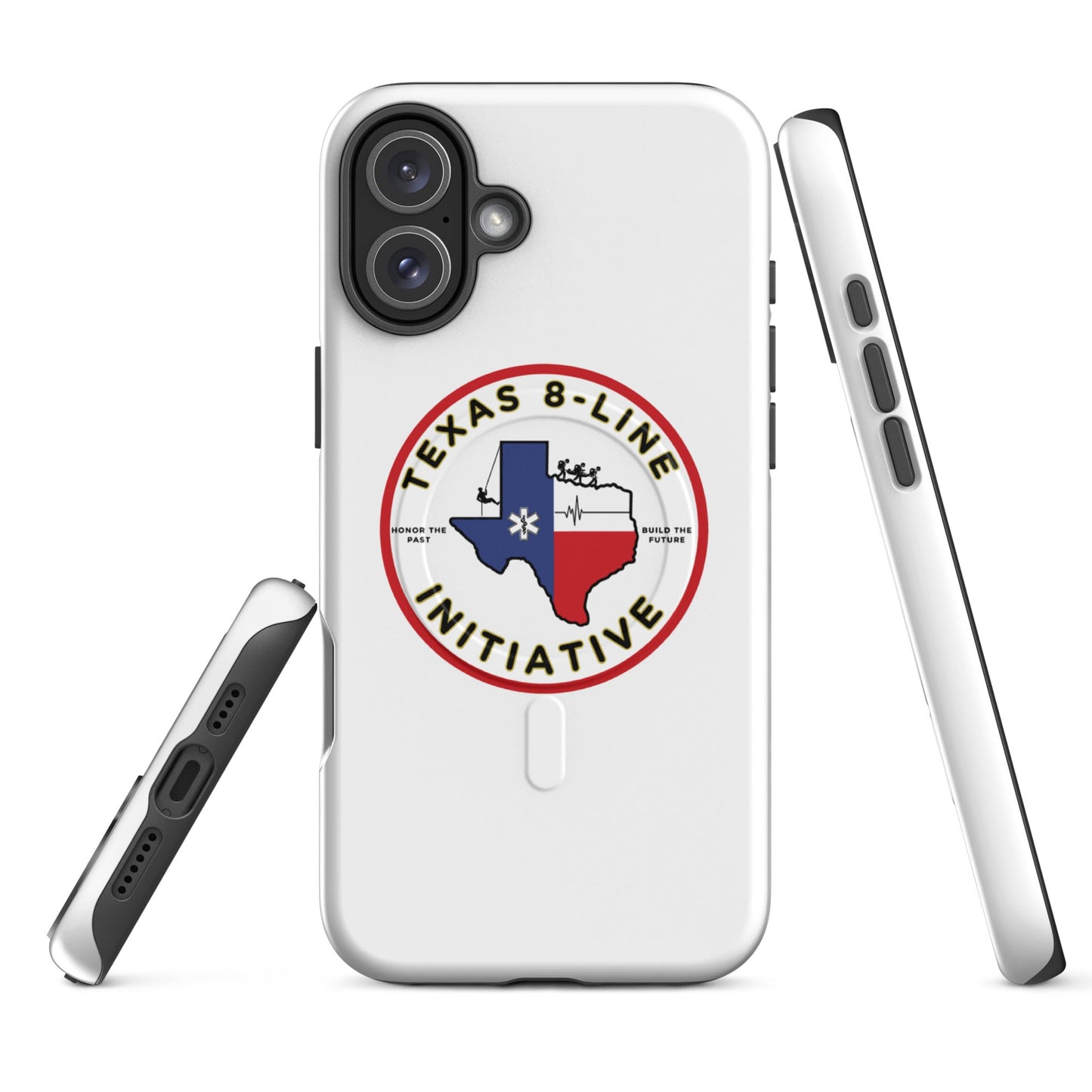 Magsafe Tough Case for iPhone | Texas 8 - Line Initiative | Badge Logo