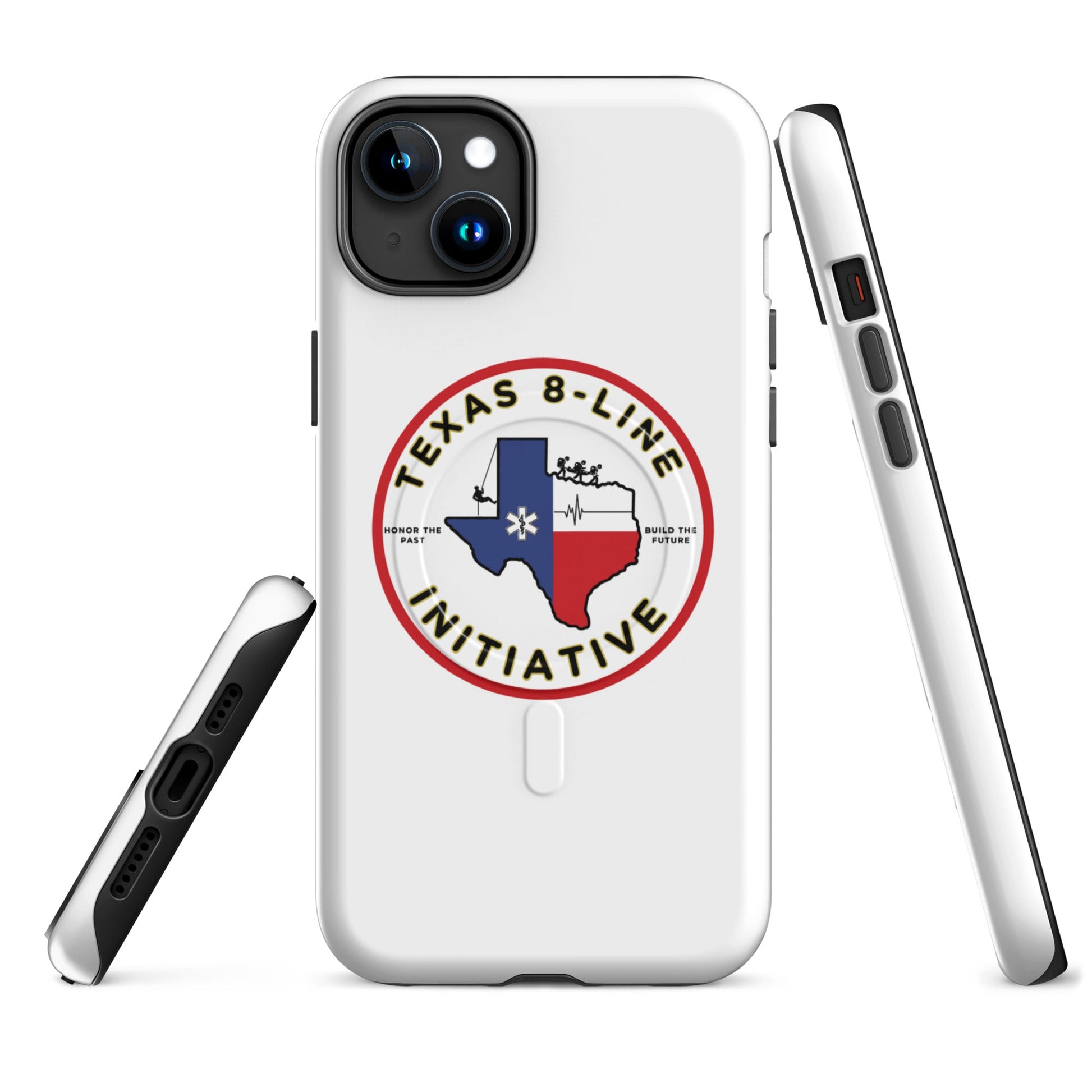 Magsafe Tough Case for iPhone | Texas 8 - Line Initiative | Badge Logo
