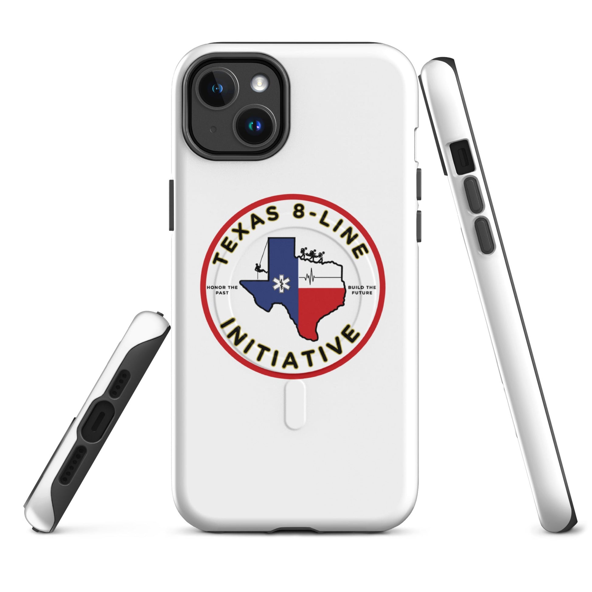 Magsafe Tough Case for iPhone | Texas 8 - Line Initiative | Badge Logo