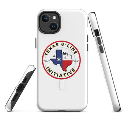 Magsafe Tough Case for iPhone | Texas 8 - Line Initiative | Badge Logo