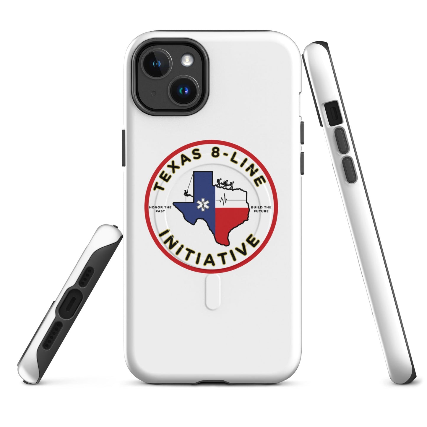 Magsafe Tough Case for iPhone | Texas 8 - Line Initiative | Badge Logo