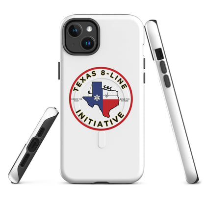 Magsafe Tough Case for iPhone | Texas 8 - Line Initiative | Badge Logo