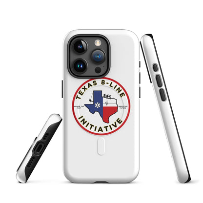 Magsafe Tough Case for iPhone | Texas 8 - Line Initiative | Badge Logo