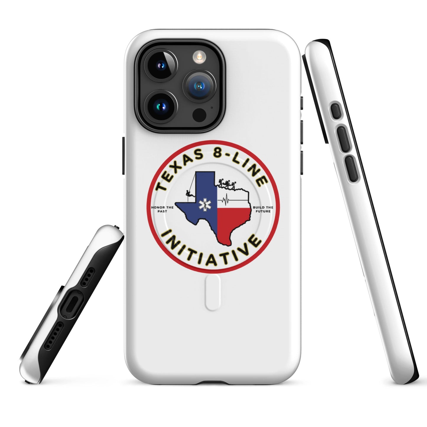 Magsafe Tough Case for iPhone | Texas 8 - Line Initiative | Badge Logo