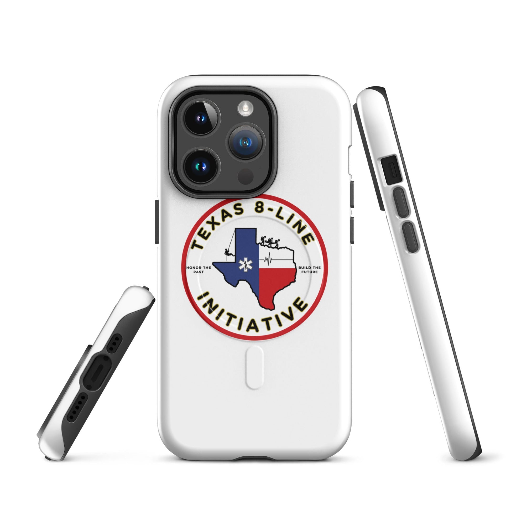 Magsafe Tough Case for iPhone | Texas 8 - Line Initiative | Badge Logo