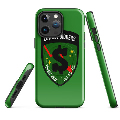 Magsafe Tough Case for iPhone | The Lowest Bidders | Emblem Logo