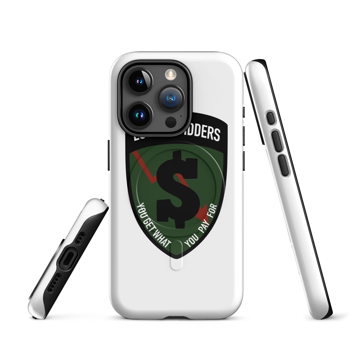 Magsafe Tough Case for iPhone | The Lowest Bidders | Shield Logo