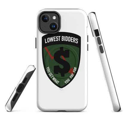 Magsafe Tough Case for iPhone | The Lowest Bidders | Shield Logo