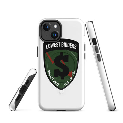 Magsafe Tough Case for iPhone | The Lowest Bidders | Shield Logo