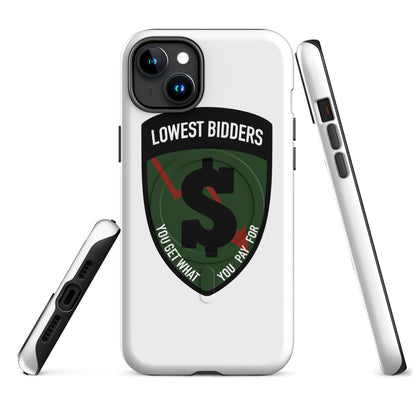 Magsafe Tough Case for iPhone | The Lowest Bidders | Shield Logo