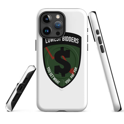 Magsafe Tough Case for iPhone | The Lowest Bidders | Shield Logo
