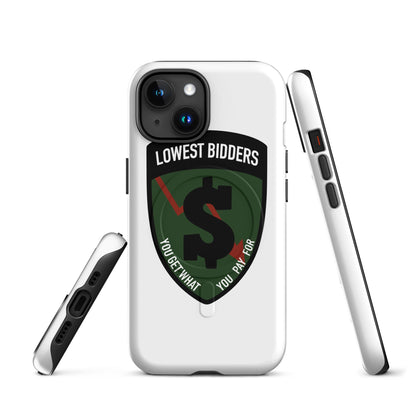 Magsafe Tough Case for iPhone | The Lowest Bidders | Shield Logo