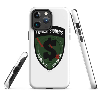 Magsafe Tough Case for iPhone | The Lowest Bidders | Shield Logo