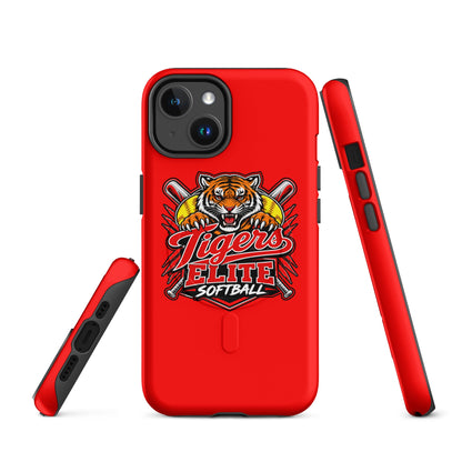 Magsafe Tough Case for iPhone | Tigers Elite Softball | Emblem Logo