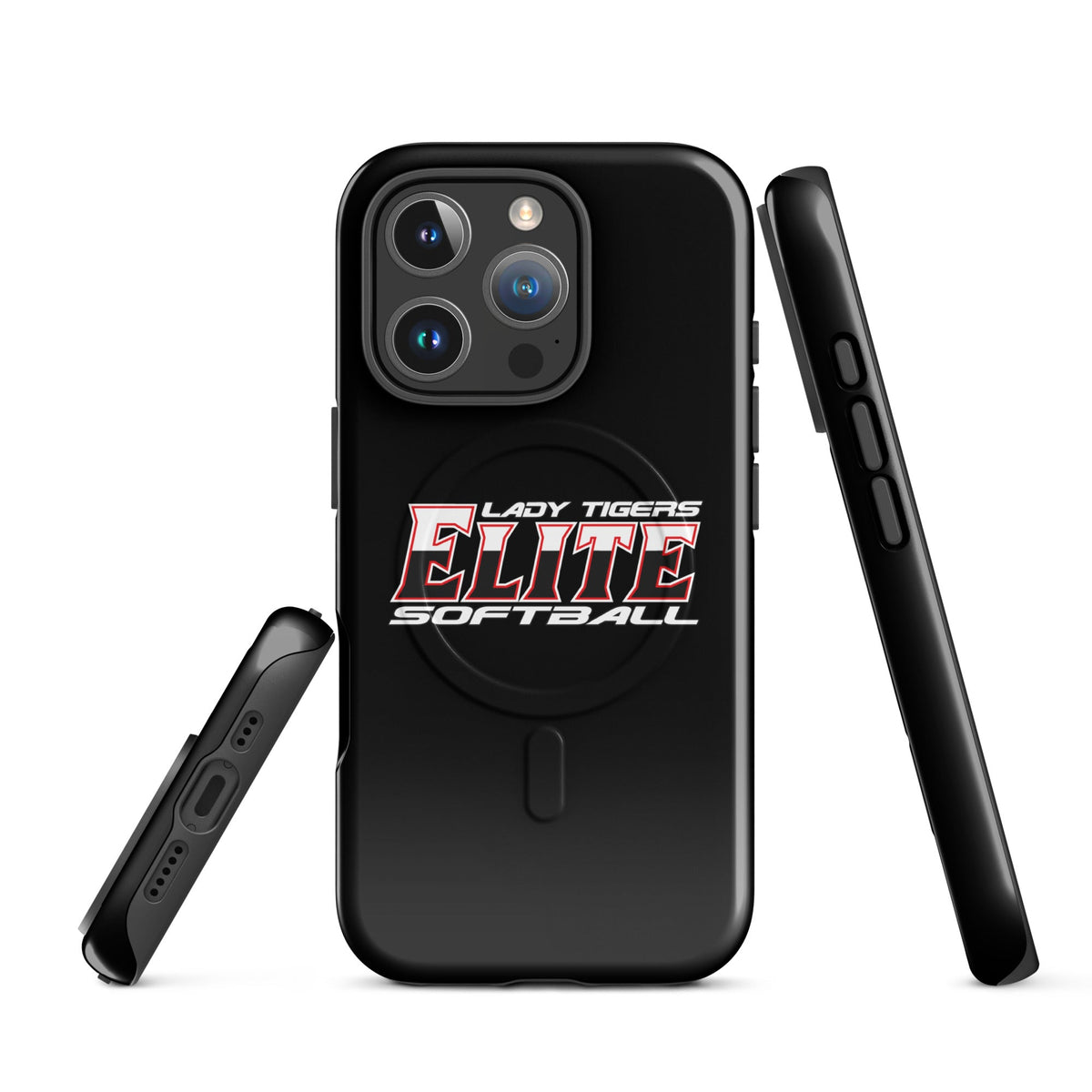 Magsafe Tough Case for iPhone | Tigers Elite Softball | Modern Script Logo