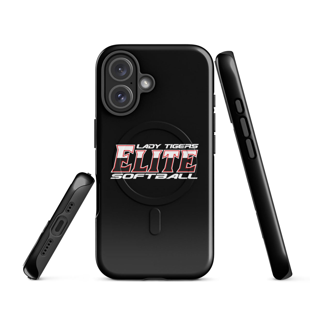 Magsafe Tough Case for iPhone | Tigers Elite Softball | Modern Script Logo