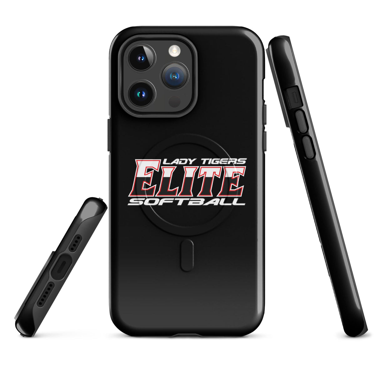 Magsafe Tough Case for iPhone | Tigers Elite Softball | Modern Script Logo