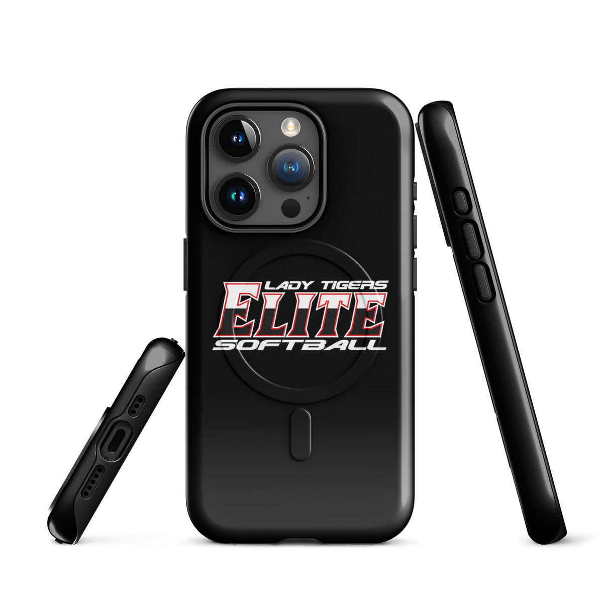 Magsafe Tough Case for iPhone | Tigers Elite Softball | Modern Script Logo