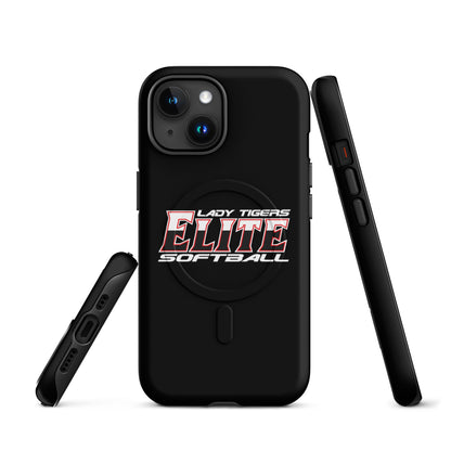 Magsafe Tough Case for iPhone | Tigers Elite Softball | Modern Script Logo