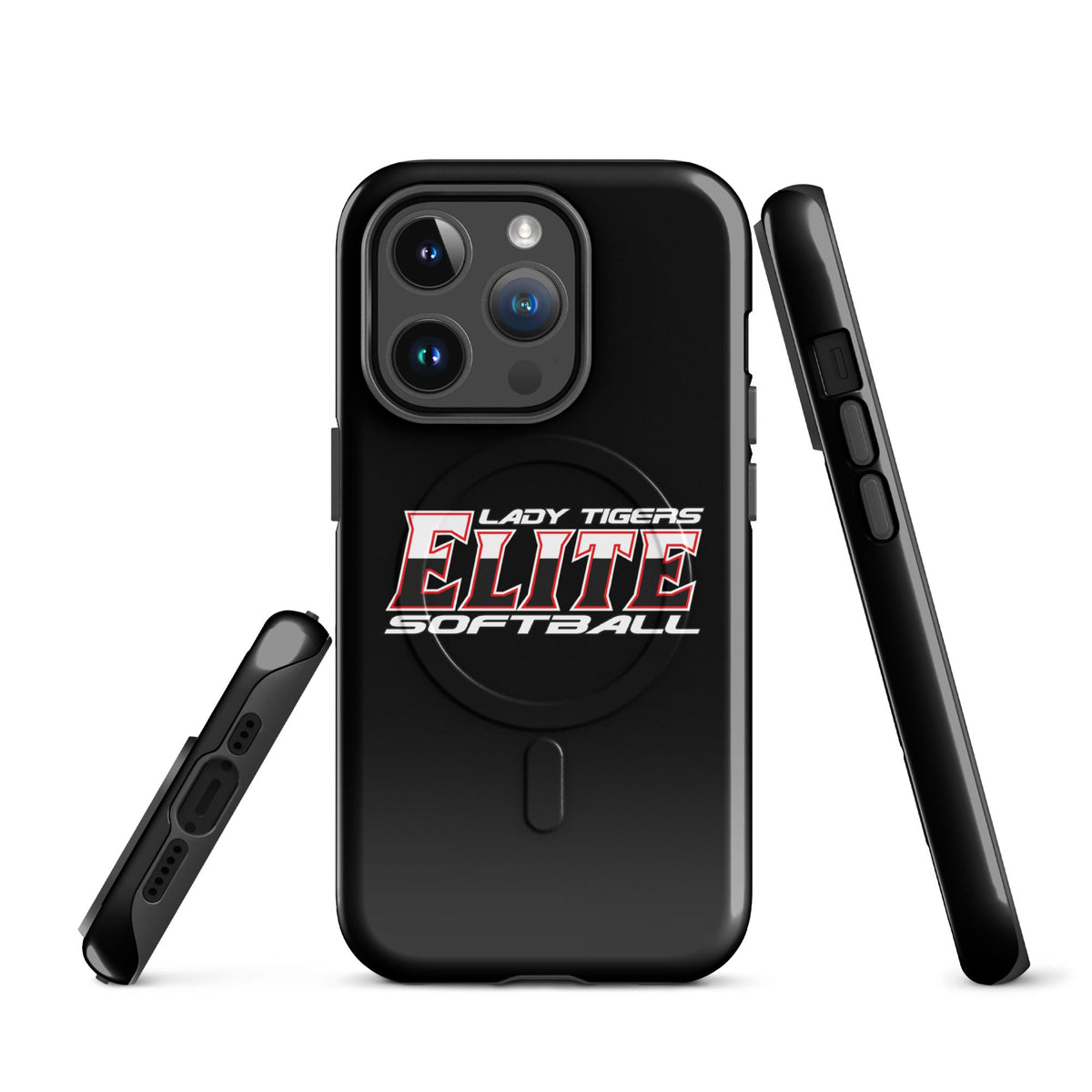Magsafe Tough Case for iPhone | Tigers Elite Softball | Modern Script Logo