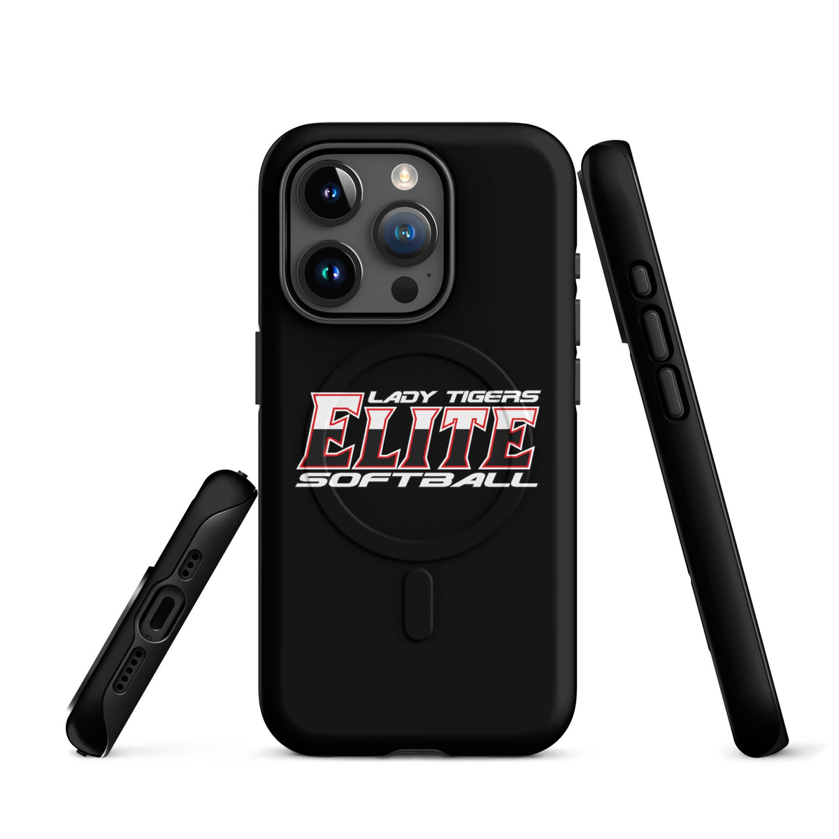 Magsafe Tough Case for iPhone | Tigers Elite Softball | Modern Script Logo