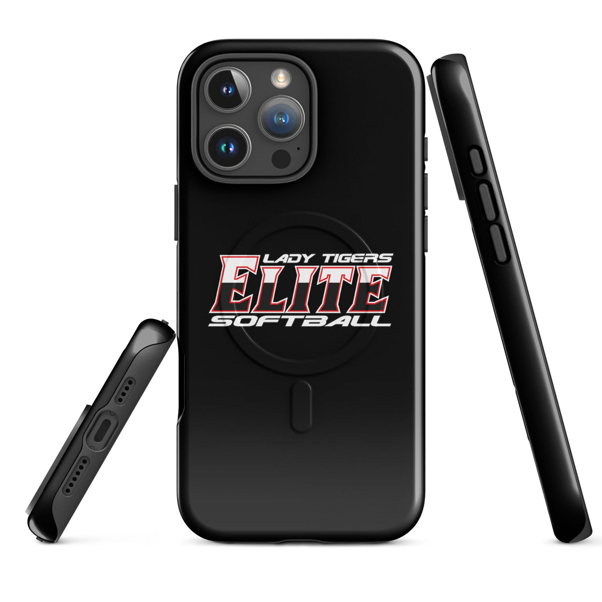 Magsafe Tough Case for iPhone | Tigers Elite Softball | Modern Script Logo