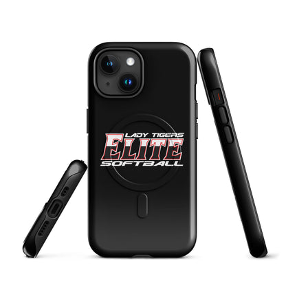Magsafe Tough Case for iPhone | Tigers Elite Softball | Modern Script Logo