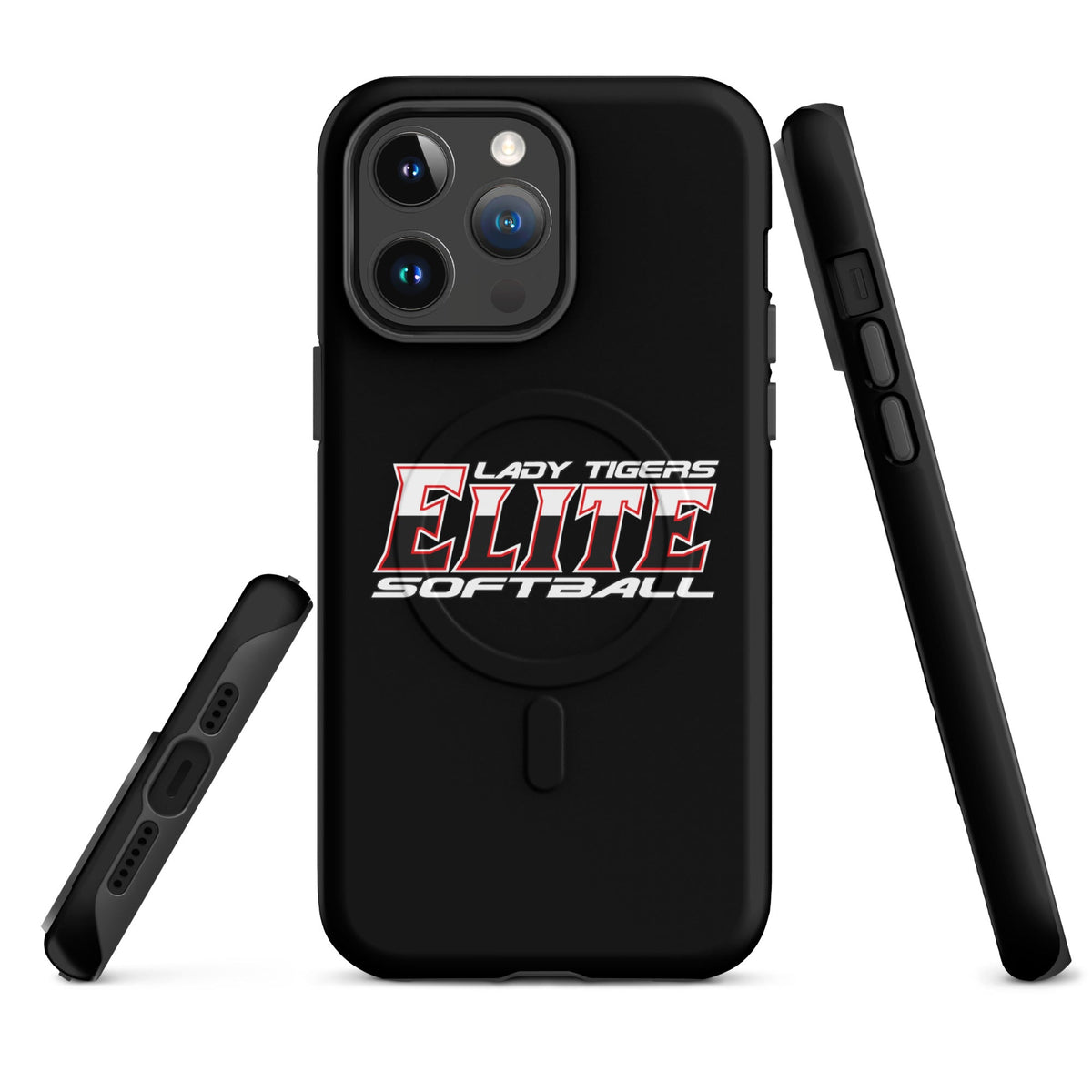 Magsafe Tough Case for iPhone | Tigers Elite Softball | Modern Script Logo