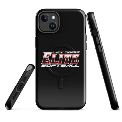 Magsafe Tough Case for iPhone | Tigers Elite Softball | Modern Script Logo
