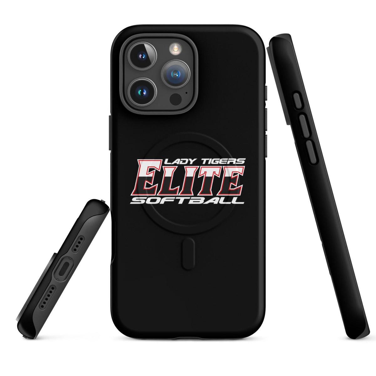 Magsafe Tough Case for iPhone | Tigers Elite Softball | Modern Script Logo