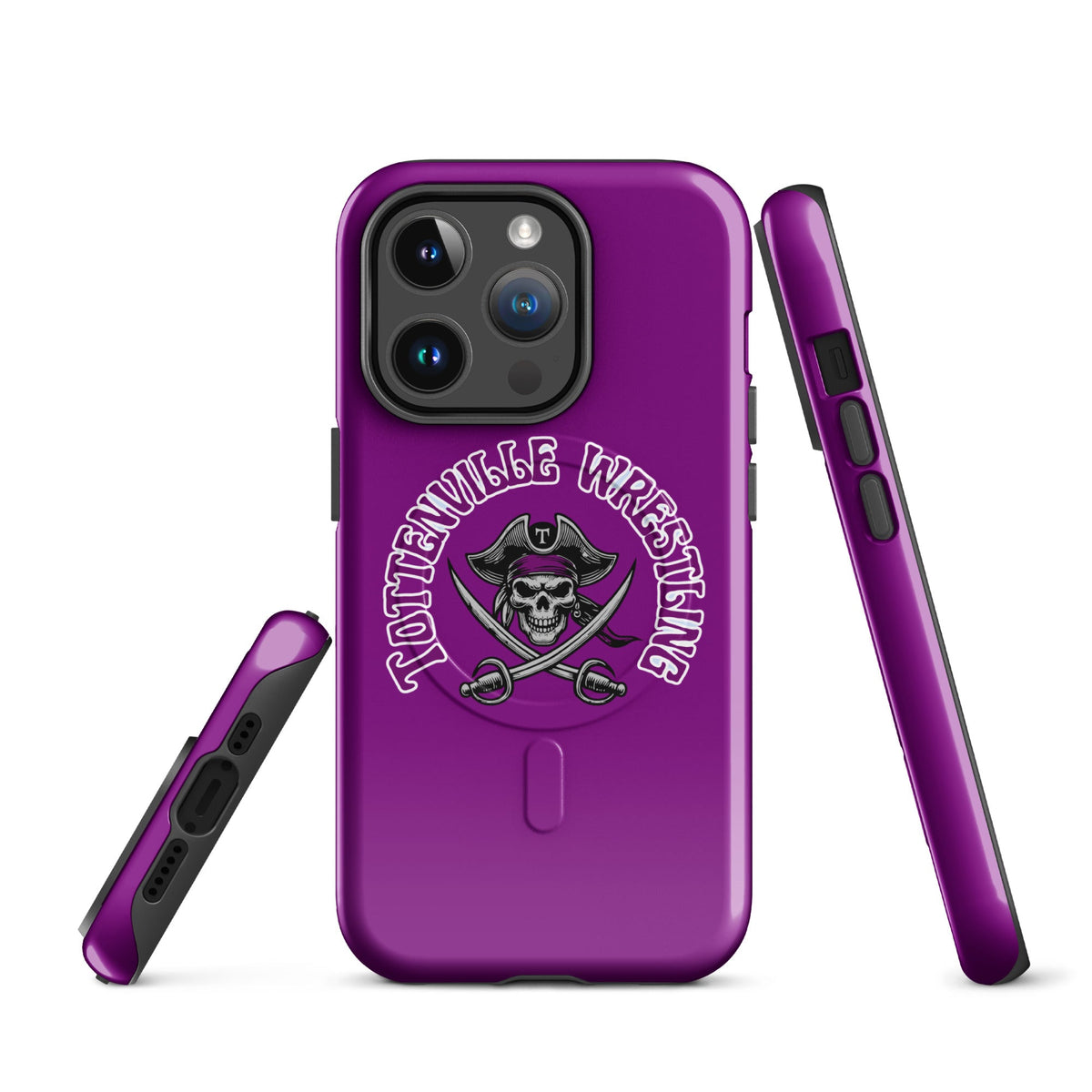 Magsafe Tough Case for iPhone | Tottenville wrestling club | Crest Logo
