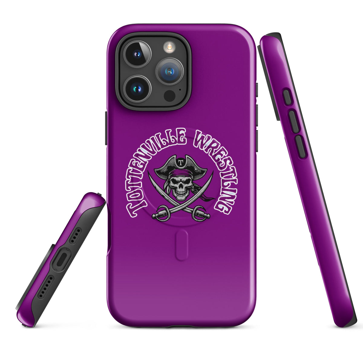 Magsafe Tough Case for iPhone | Tottenville wrestling club | Crest Logo