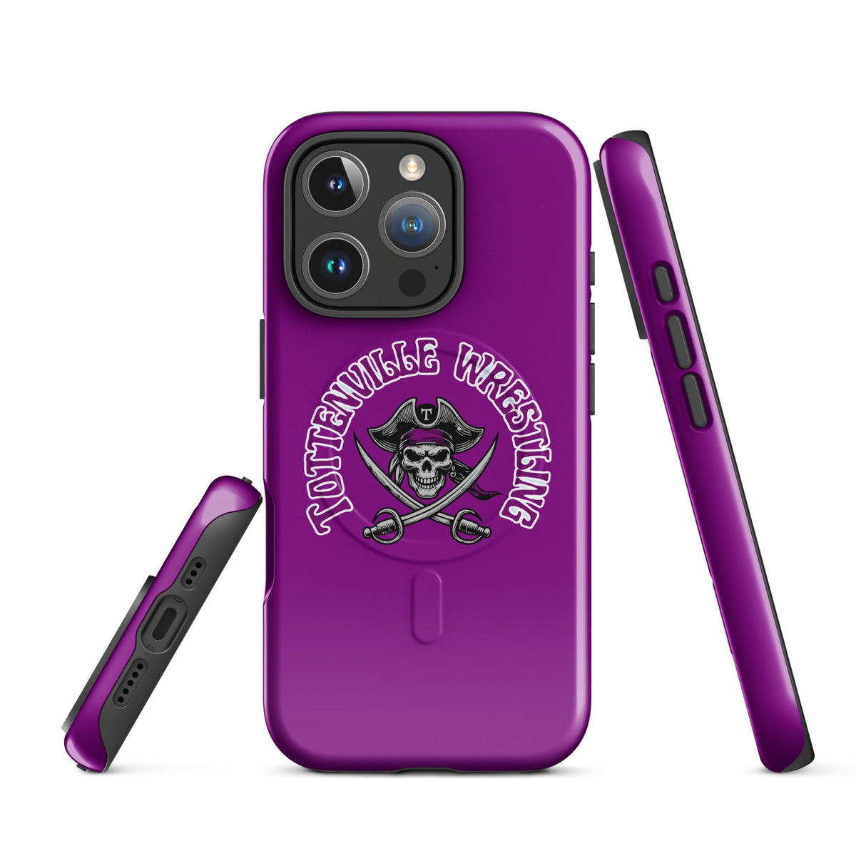 Magsafe Tough Case for iPhone | Tottenville wrestling club | Crest Logo