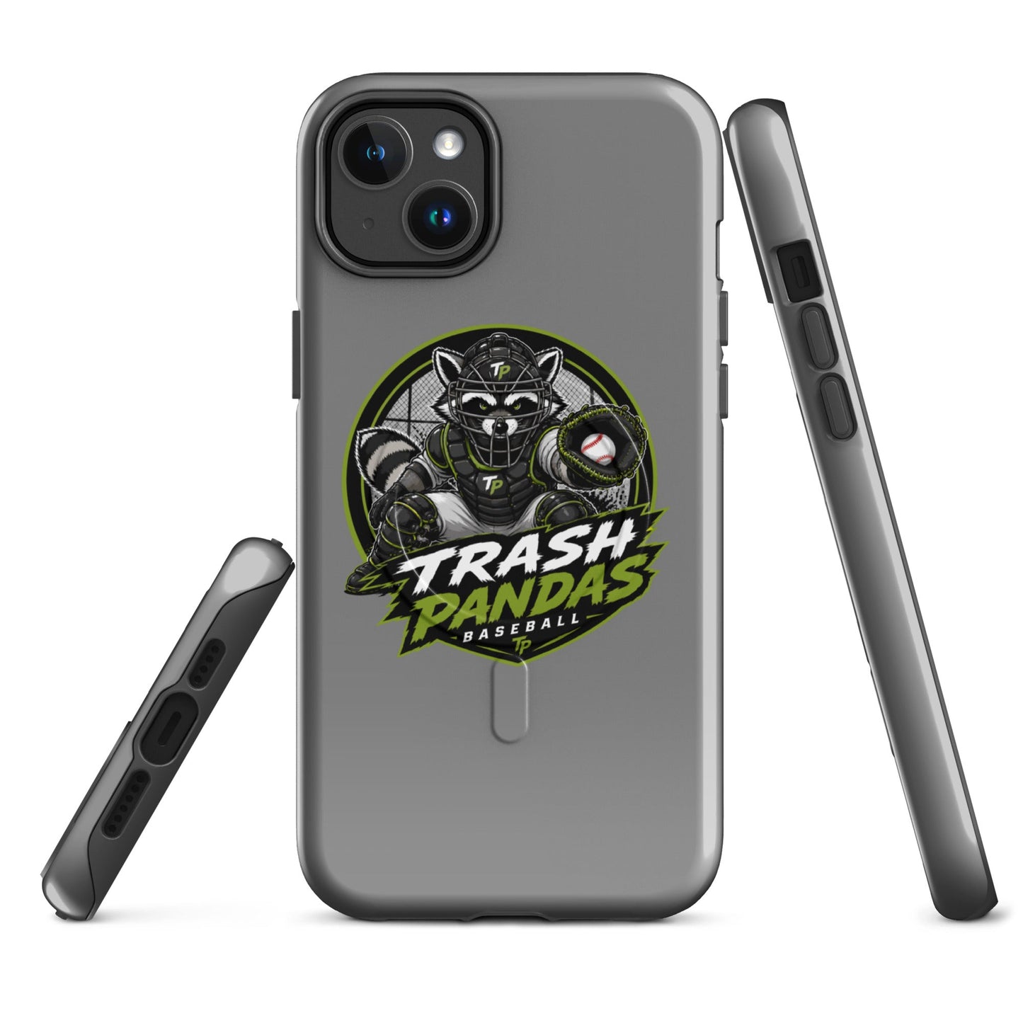 Magsafe Tough Case for iPhone | Trash Pandas Baseball Organization | Athletics Logo