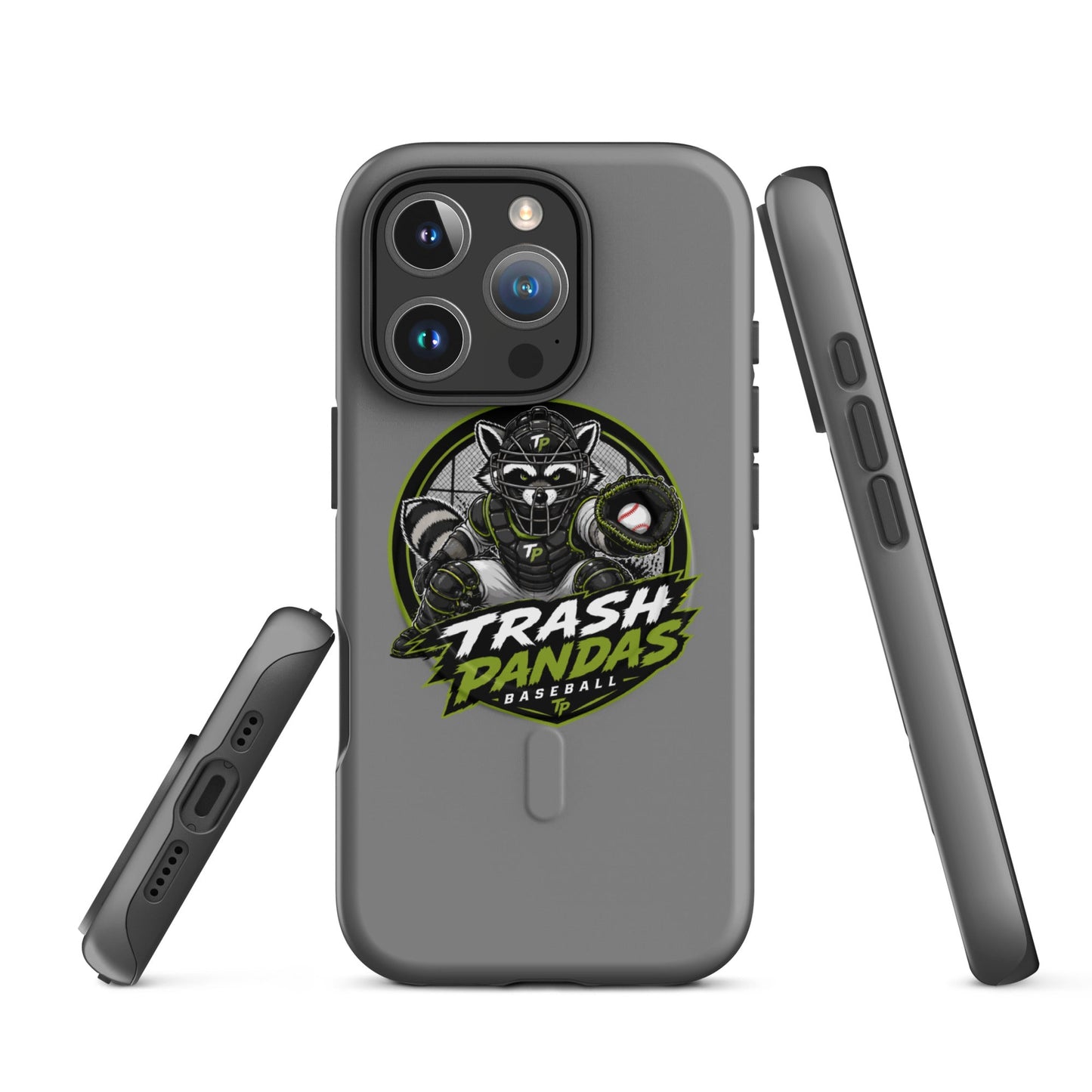 Magsafe Tough Case for iPhone | Trash Pandas Baseball Organization | Athletics Logo