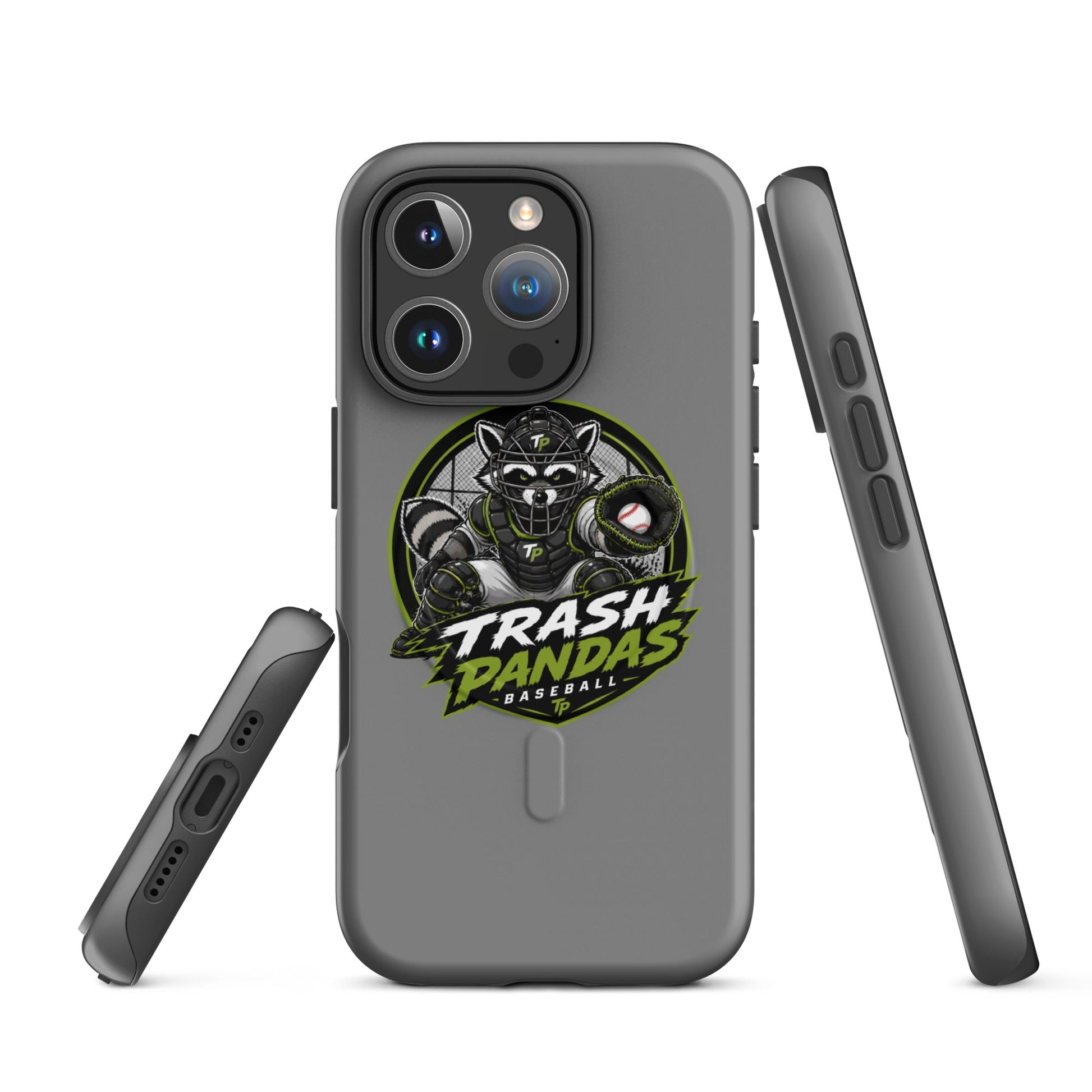 Magsafe Tough Case for iPhone | Trash Pandas Baseball Organization | Athletics Logo