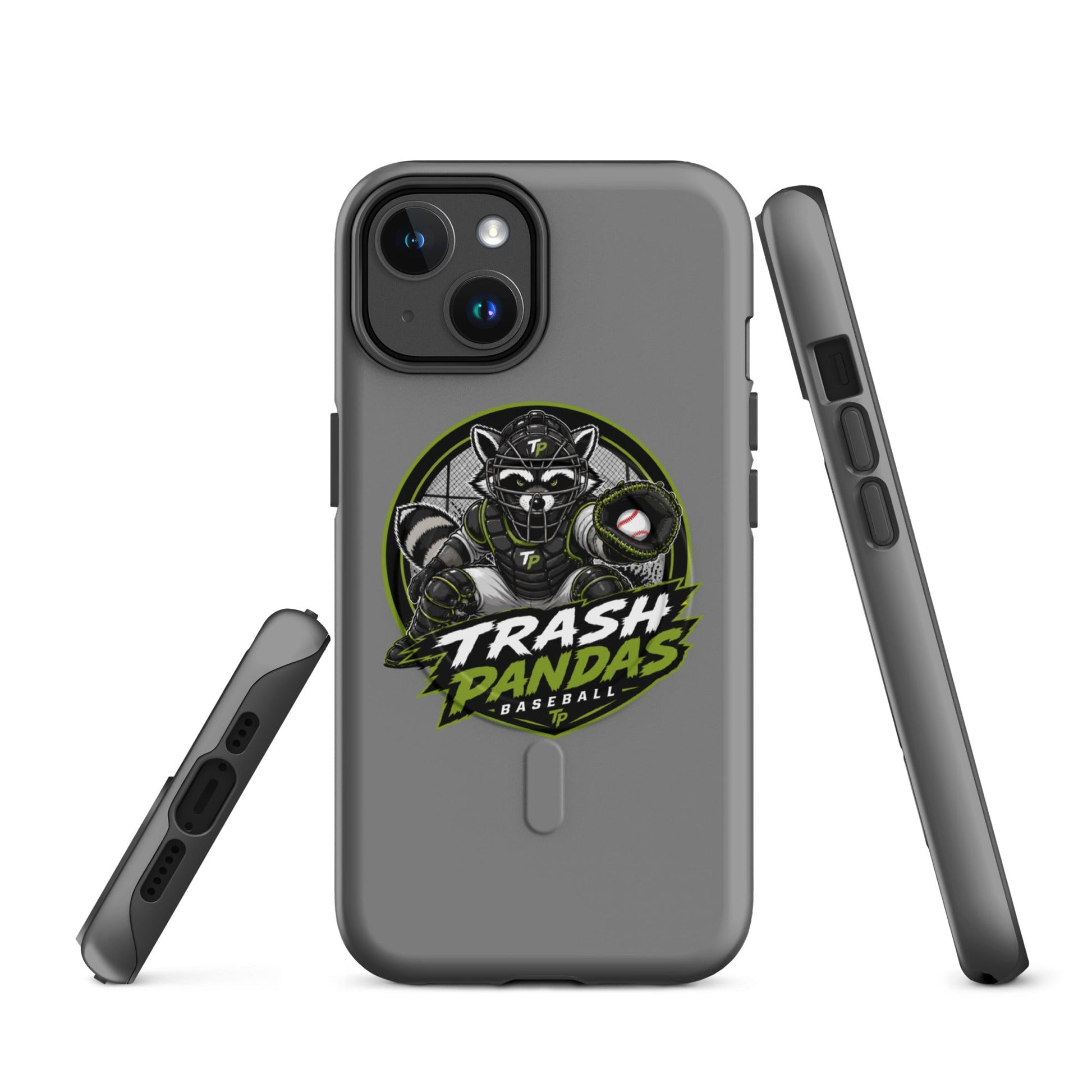 Magsafe Tough Case for iPhone | Trash Pandas Baseball Organization | Athletics Logo