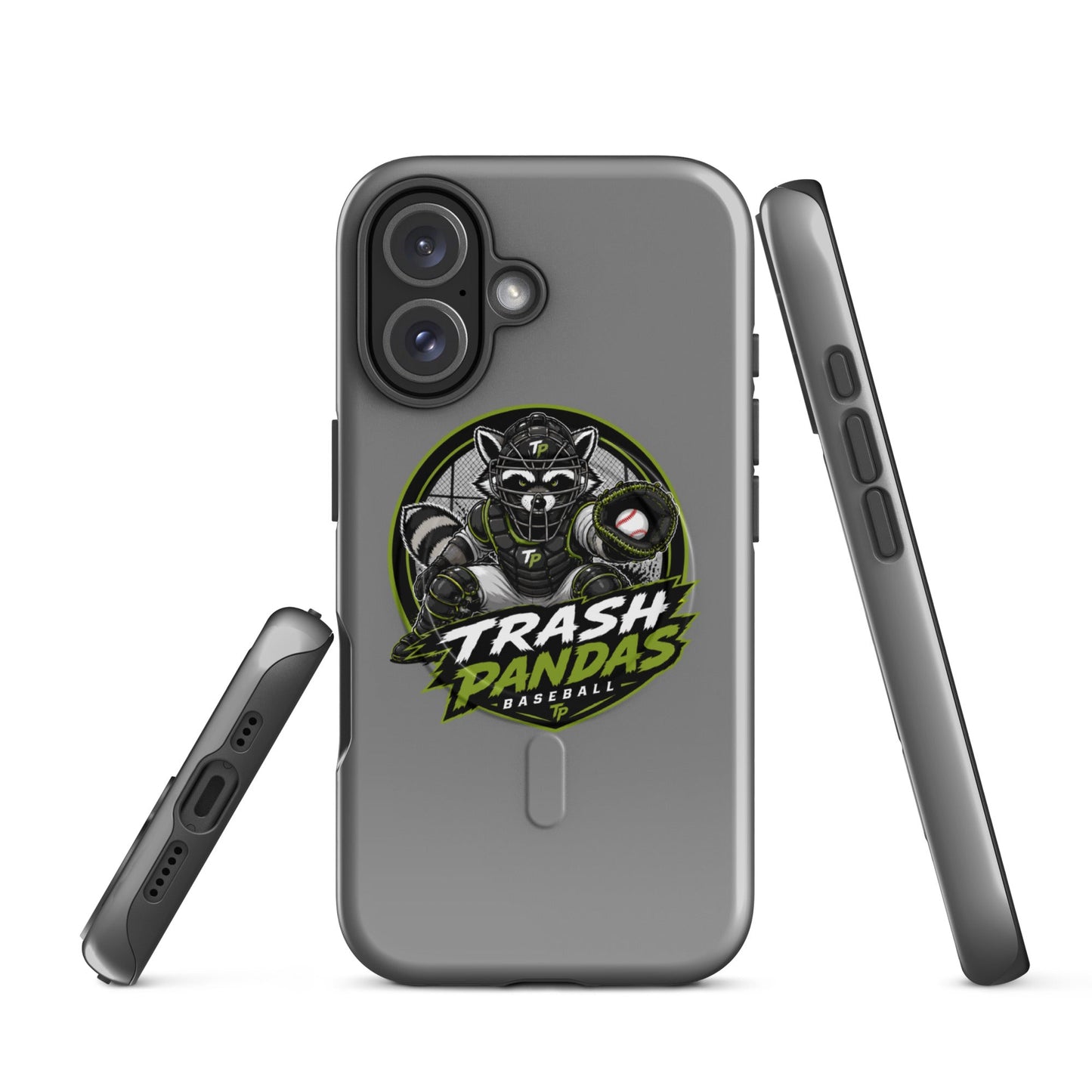 Magsafe Tough Case for iPhone | Trash Pandas Baseball Organization | Athletics Logo