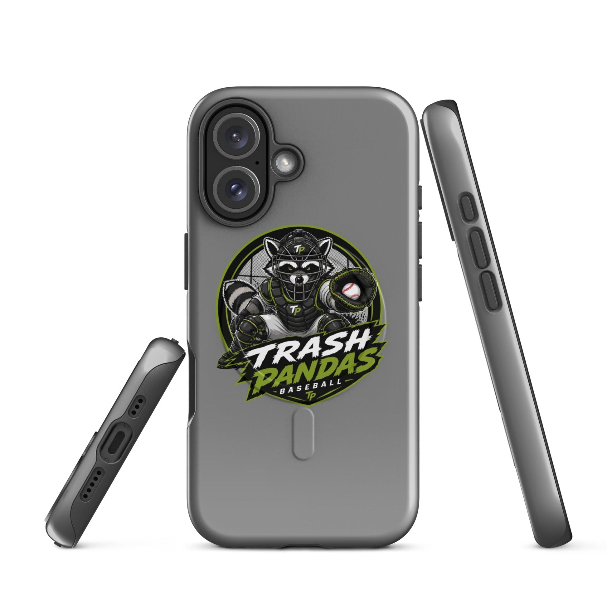 Magsafe Tough Case for iPhone | Trash Pandas Baseball Organization | Athletics Logo