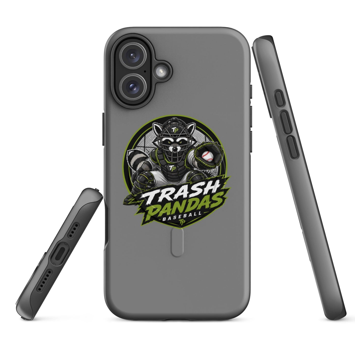 Magsafe Tough Case for iPhone | Trash Pandas Baseball Organization | Athletics Logo